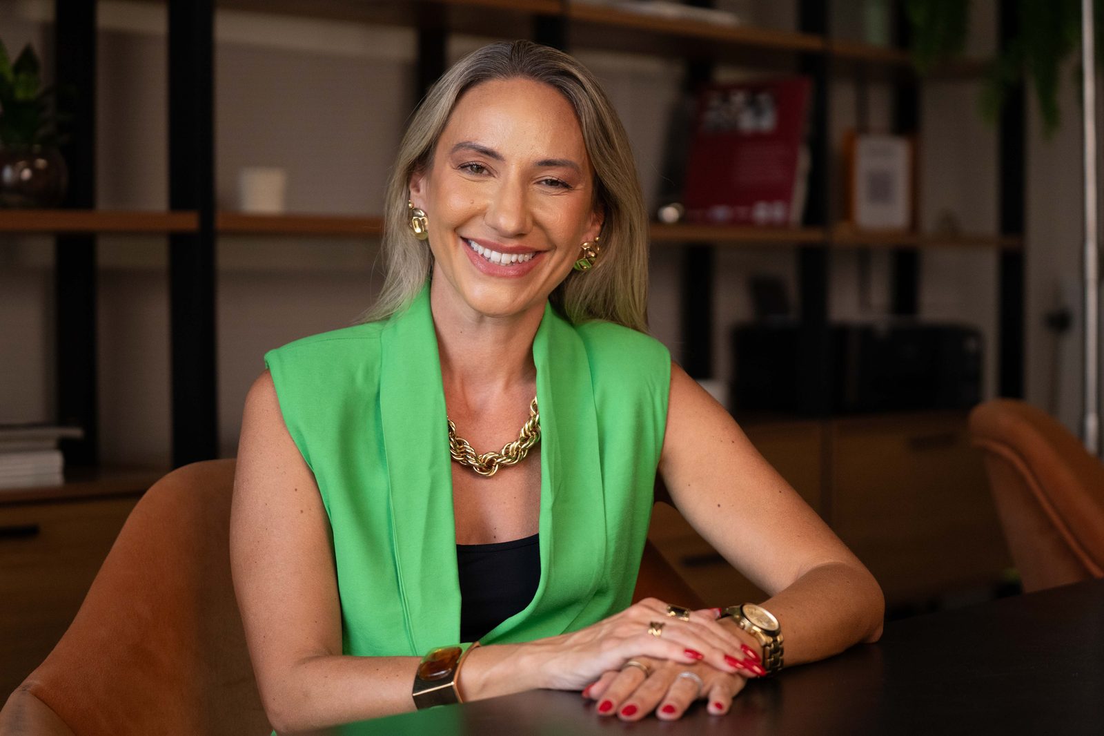 Suzie Clavery em sessão de mentoria