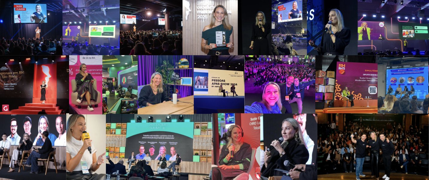 Suzie Clavery em palcos e eventos de RH